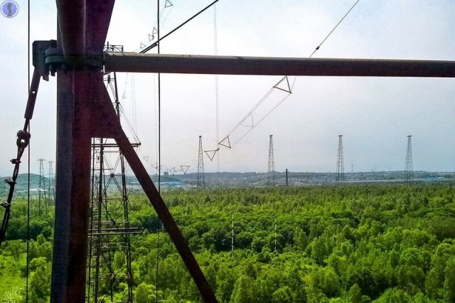 Эти антенны глушили "Голос Америки" на Дальнем Востоке: "Малая Заря"