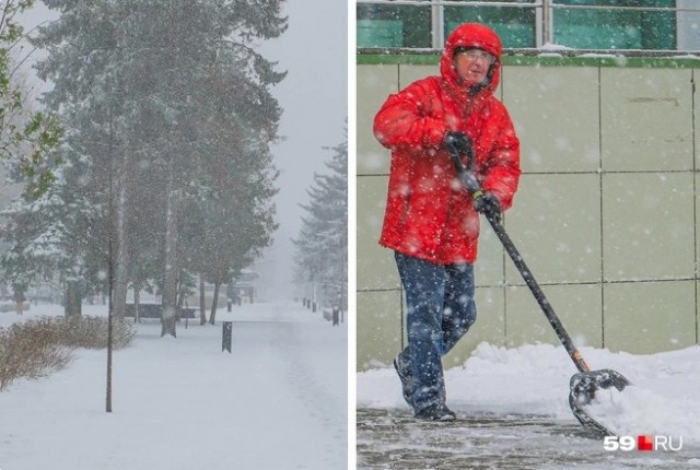 Как выглядит Пермь, заваленная снегом.