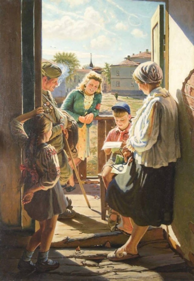 Великая Отечественная война в живописи