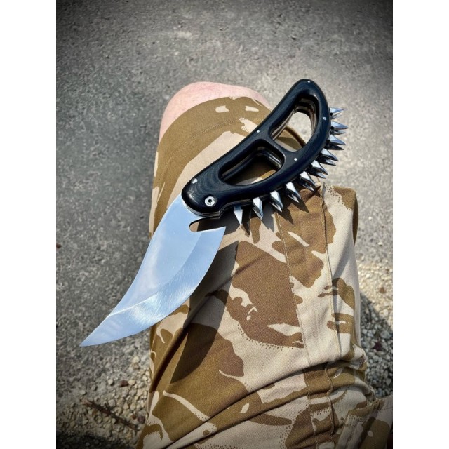 Грибной нож с расческой для медведя