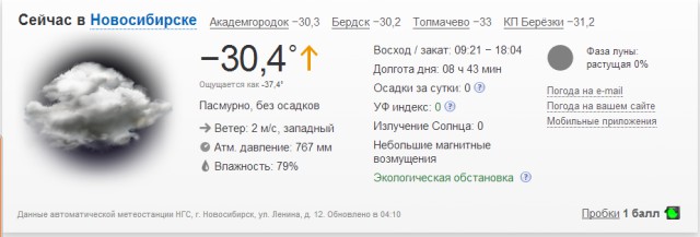 Настало время