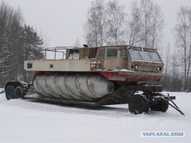 Невероятные вездеходы, созданные в СССР.