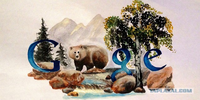 Дудлы Google  - О России с любовью