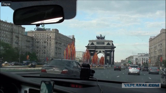 Поездка с сыном в Москву на 9 мая