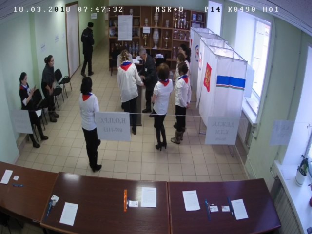 Видеотрансляция выборов 2018
