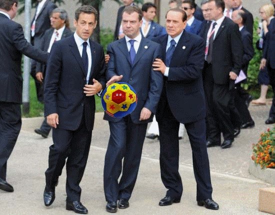 Наш президент на саммите G8!