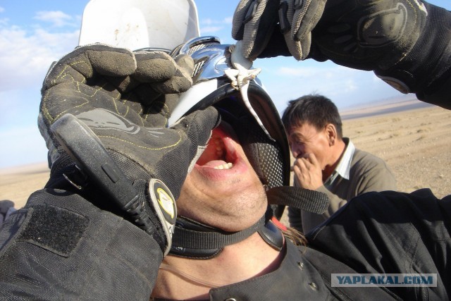 В Монголию на мотоциклах 2006