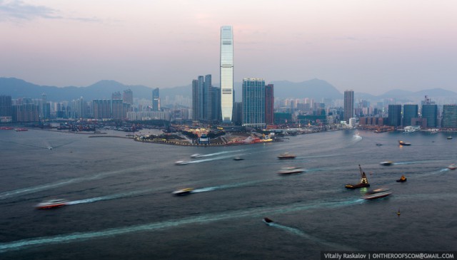 Hong Kong с высоты