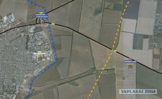 Обстрел в Мариуполе. 24.01.2015