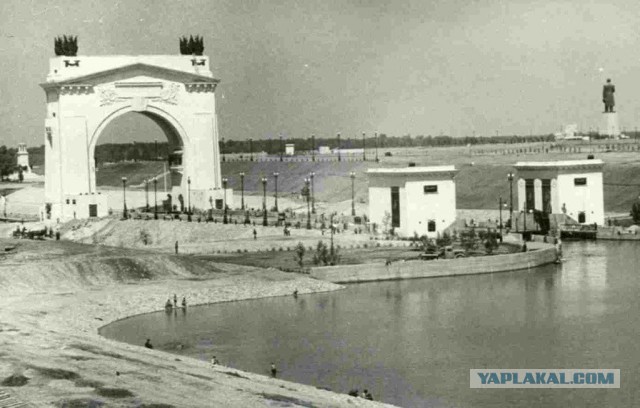 Волго-Донской судоходный канал. Фотографии строительства 1950-е.