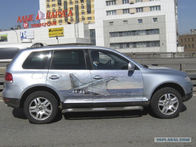 Аэрография автомобиля
