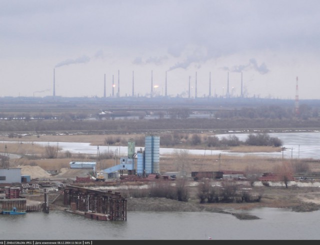 Армянск, Крым. Авария на заводе Титан.