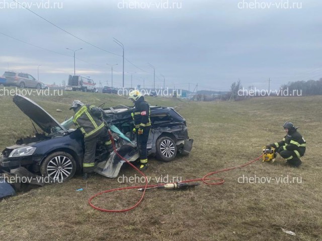 Жесткое дтп с погибшими в Чехове на Симферопольском шоссе