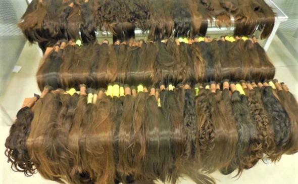 В аэропорту Волгограда задержали женщину с 40 кг контрабандных волос