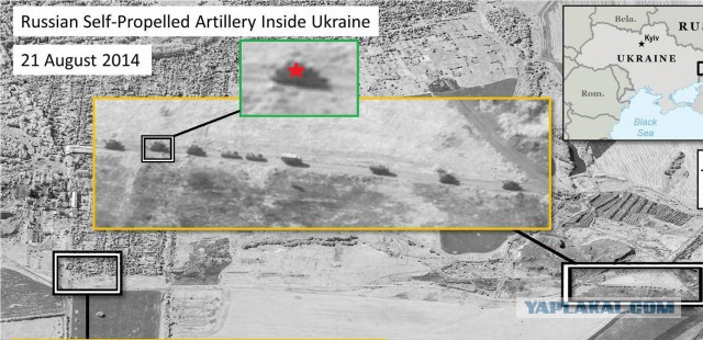 НАТО показала фотографии российской техники