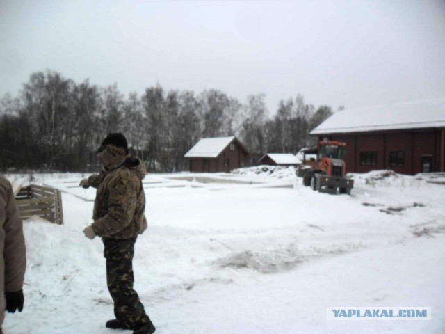 Строительство дома на даче