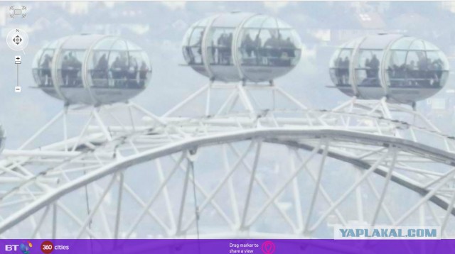 Панорама Лондона или рассмотреть лицо прохожего...