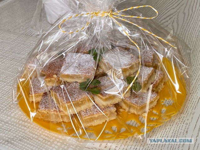 #ДРЯПнем!  Лимонные квадраты.