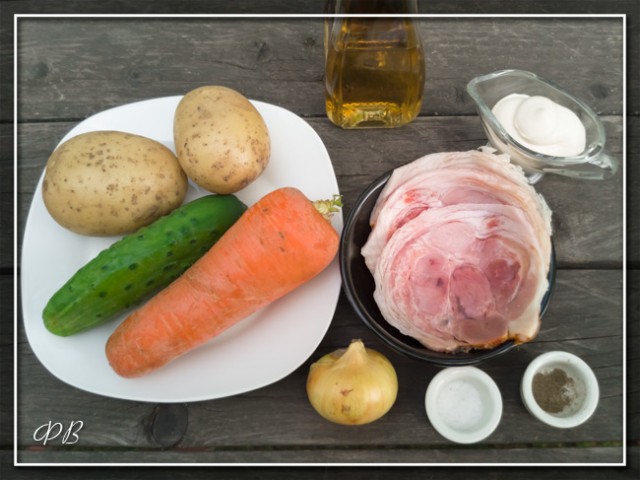 Японский картофельный салат