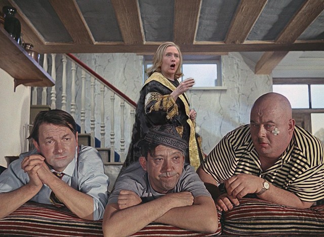 Фотожаба. Хиллари in опера