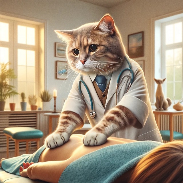 Котовторник глазами ИИ