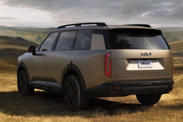 Новый кроссовер Kia Telluride второго поколения