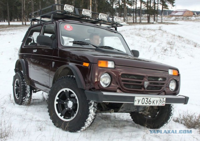 Тест-драйв мелкосерийной Lada 4х4 «Рысь» Бронто.