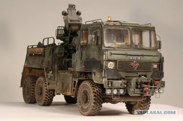 Модель танка Т-90А в масштабе 1/35