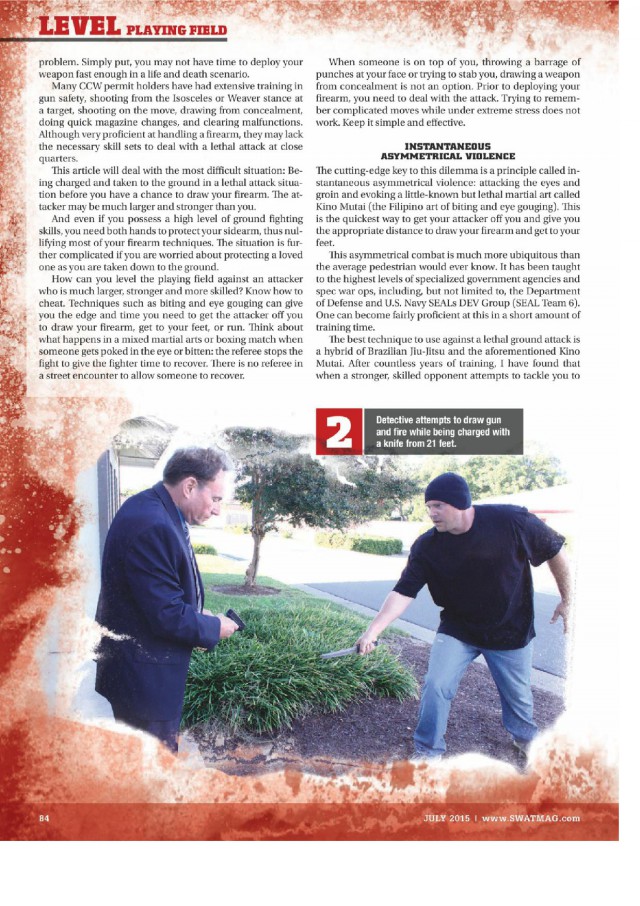 Пистолет помог женщине отбиться от похитителя