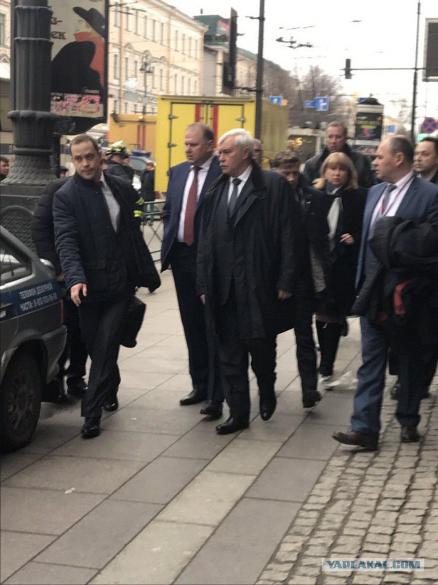 Взрыв в метро в Санкт-Петербурге
