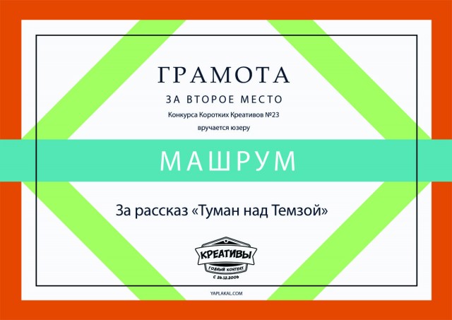 Конкурс Коротких Креативов №23. Итоги