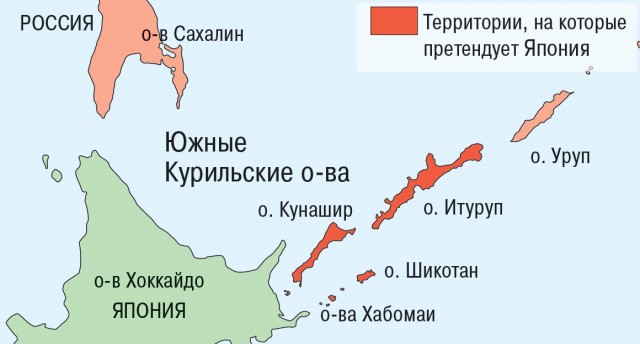 США поддержали Японию в споре о Курилах. Вашингтон признает суверенитет Японии над южной частью Курильских островов
