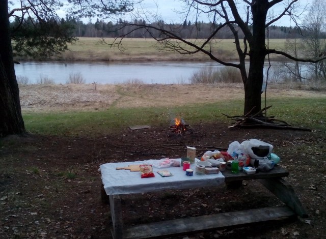 Вот это я понимаю - отдых на природе!