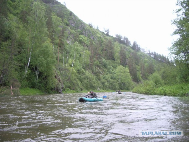 Сплав по Инзеру, Башкирия, 2008 г.