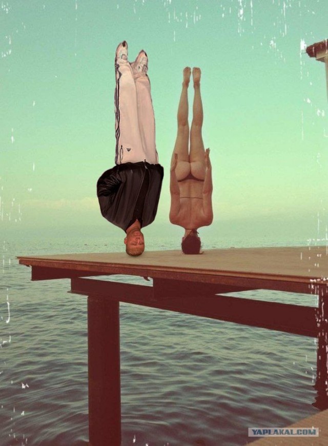 Йога на морском берегу