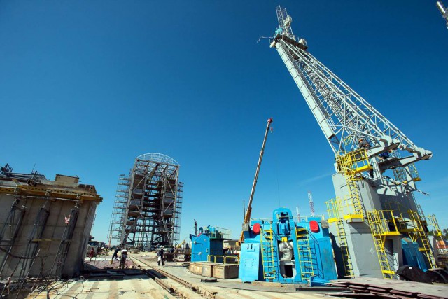 Космодром Восточный в Амурской области