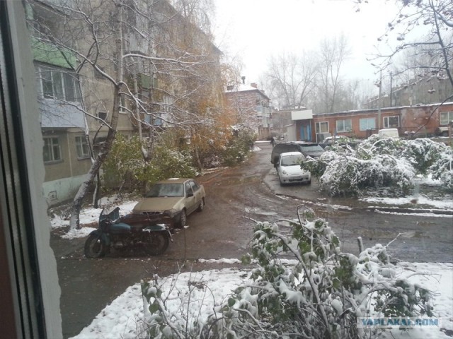 В Самаре сегодня много снега!