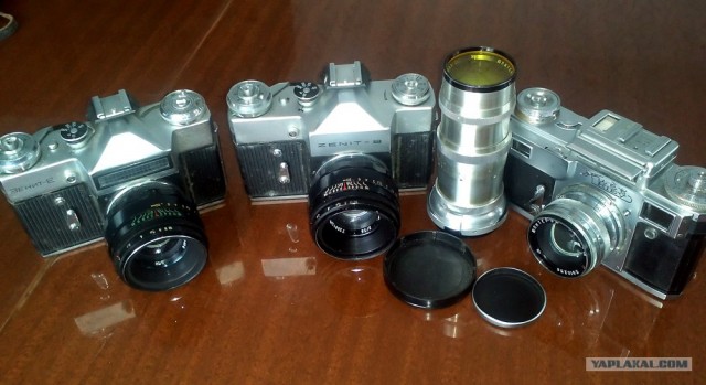 Фотоаппараты фотолюбителей СССР