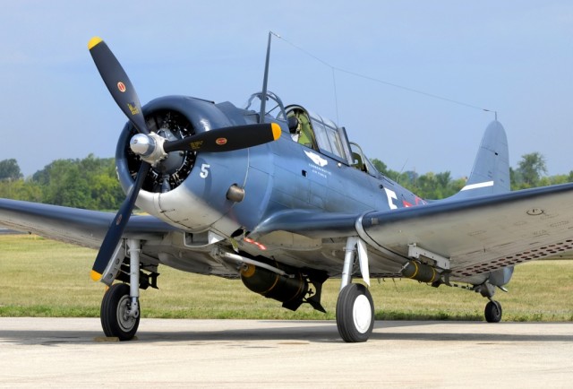 Бомбардировщик Douglas SBD «Dauntless»: когда скорость действительно не важна