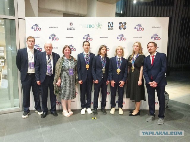 2 золота, 1 серебро и 1 бронза на Международной биологической олимпиаде