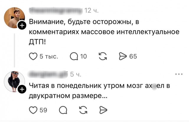 «Массовое интеллектуальное ДТП»