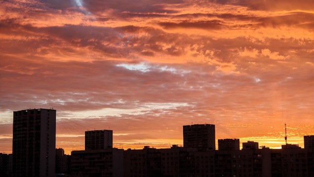А у вас какой закат?