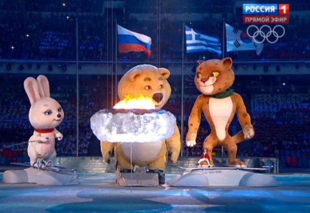 Лучшие кадры закрытия Олимпийских Игр