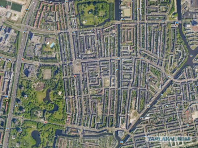 Города со спутника