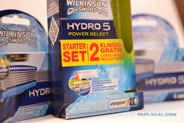 Shick, лезвия из 80-х