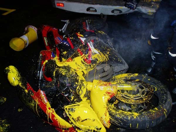 Как легко и не напрягаясь покрасить мотоцикл