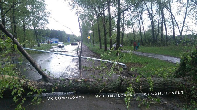 Ураган (сильный шквал) в Нижнем Тагиле