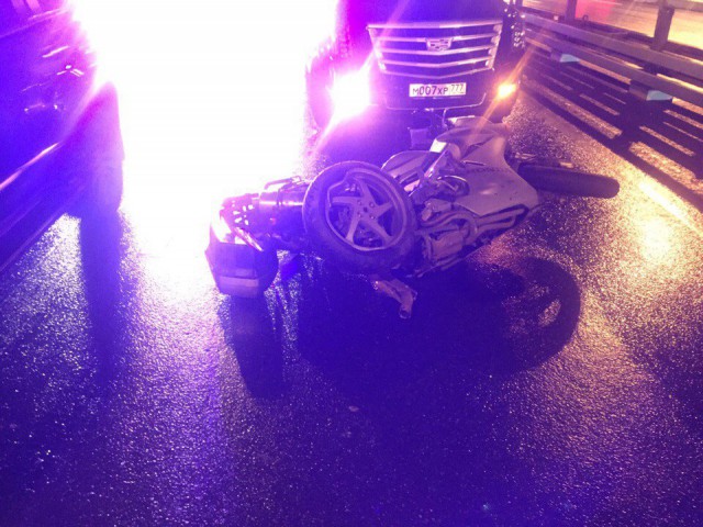 Полковник полиции насмерть сбил байкера в Подмосковье
