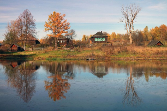 Осень в деревне