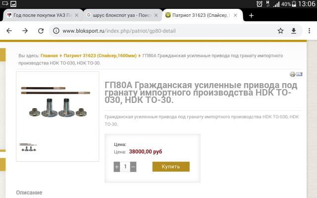 Год после покупки УАЗ Патриот